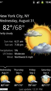 Palmary Weather capture 6