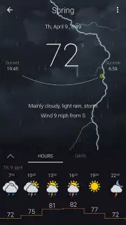 Gismeteo capture 3