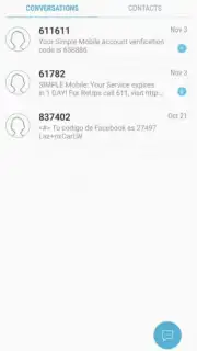Samsung Messages capture 3
