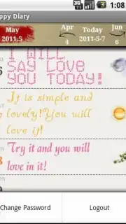 Happy Diary PLUS capture 1