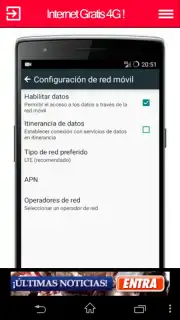 Internet Gratis 4G capture 5