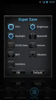 Battery Optimizer and Widget capture 2