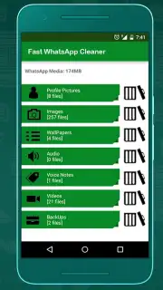 Fast WhatsApp Cleaner capture 1