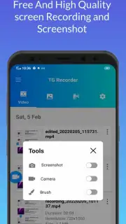 TG Recorder - Screen Recording capture 6