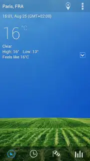 Digital Clock & World Weather capture 2