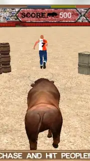 Angry Bull Attack Arena Sim 3D capture 14