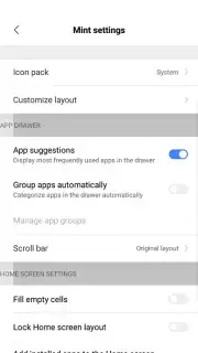 Mint Launcher capture 4