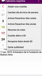 Calendario Laboral Argentina capture 4