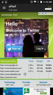 nPerf Speed Test capture 5