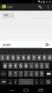 SMS Messaging (AOSP) capture 3
