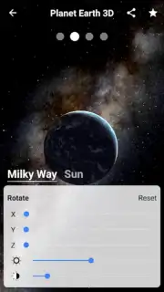 Earth Planet 3D live wallpaper capture 7
