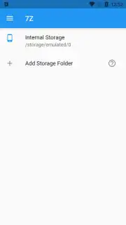 7Z - Files Manager capture 1