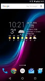 Simple Time & Weather Widget capture 4