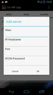 SA-MP App capture 1