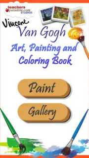 Vincent van Gogh Coloring Book capture 4