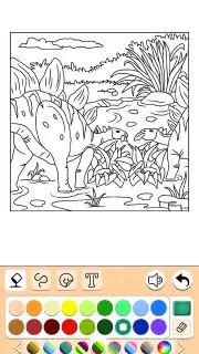 Dino Coloring Game capture 10