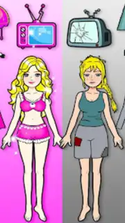 Chibi Doll Dress Up DIY Games capture 2