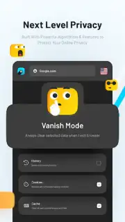 Pawxy: Private VPN Browser capture 2