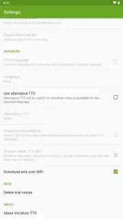 Vocalizer TTS Voice capture 7