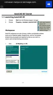Autocad 2007 3D Tutorial capture 5