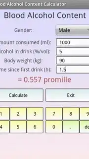Health Calculator capture 2