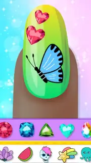 Nail Salon Game Girls Nail art capture 5