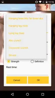 Personal trainer gym fitness capture 3
