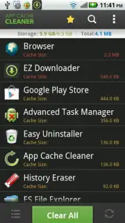 App Cache Cleaner capture 4