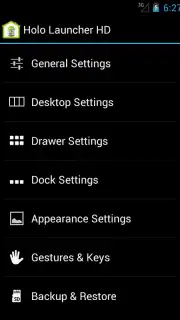 Holo Launcher HD capture 7