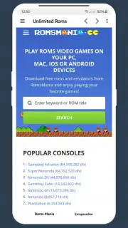 Unlimited Roms capture 5