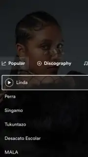 Spotify for Android TV capture 2
