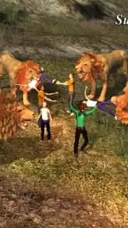Lion 3D Attack capture 3