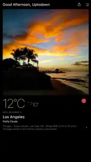 Today Weather capture 1