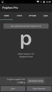 Psiphon Pro capture 1