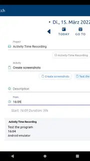 aTimeRecording - Online Time Tracking capture 3