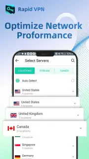 Rapid VPN - Safe Secure Proxy capture 3