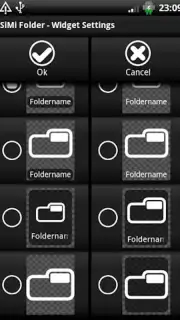 SiMi Folder Widget capture 4