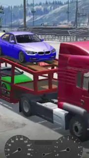 Truck Car Transport Trailer Games capture 2