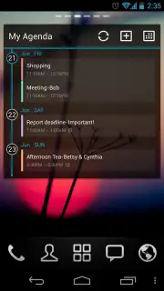 GO Calendar Widget capture 5