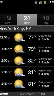 Palmary Weather capture 1