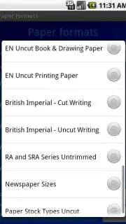 Paper Formats capture 3