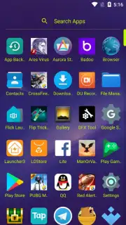 Flick Launcher capture 4