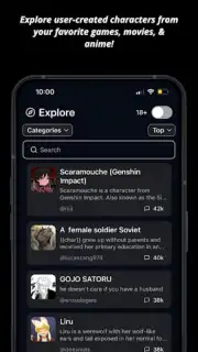 Charstar: AI Character Chat capture 3