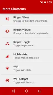More Shortcuts capture 6
