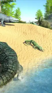 Wild Crocodile Family Sim Game capture 2