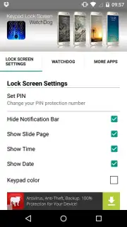 Keypad Lock Screen WatchDog capture 4