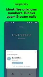Anti-spam: Kaspersky Who Calls capture 5