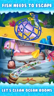 Newborn mermaid baby care game capture 4