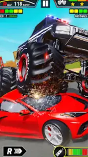 Police Monster Truck Car Games capture 7