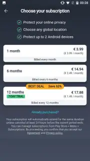 AVG Secure VPN capture 1